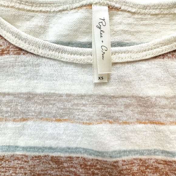 EUC Women’s Rylee + Cru striped top size xs - Picture 3 of 4
